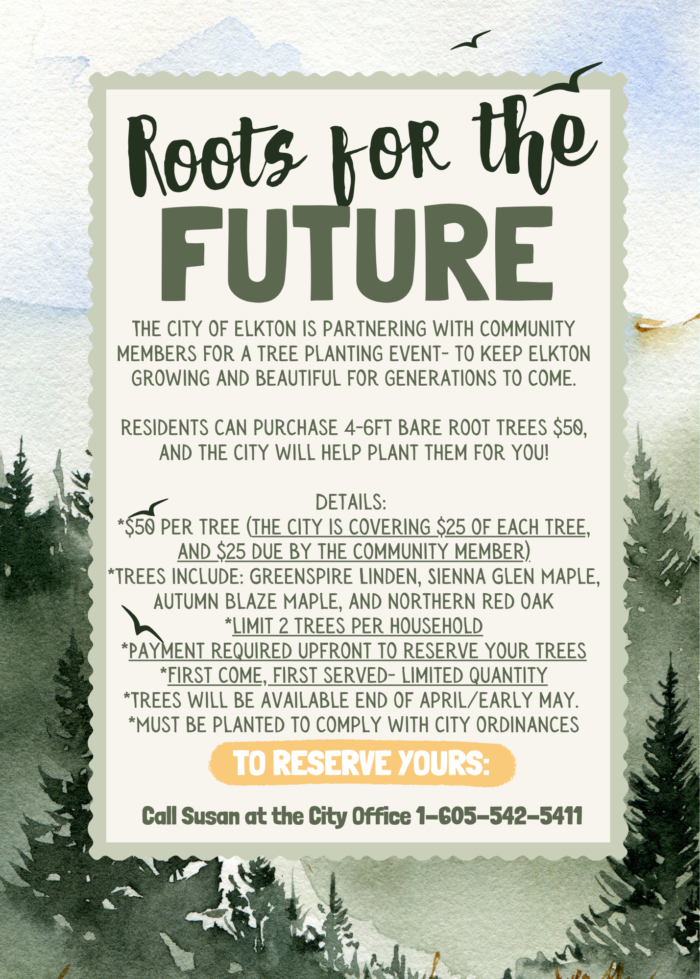 Roots for the Future Information